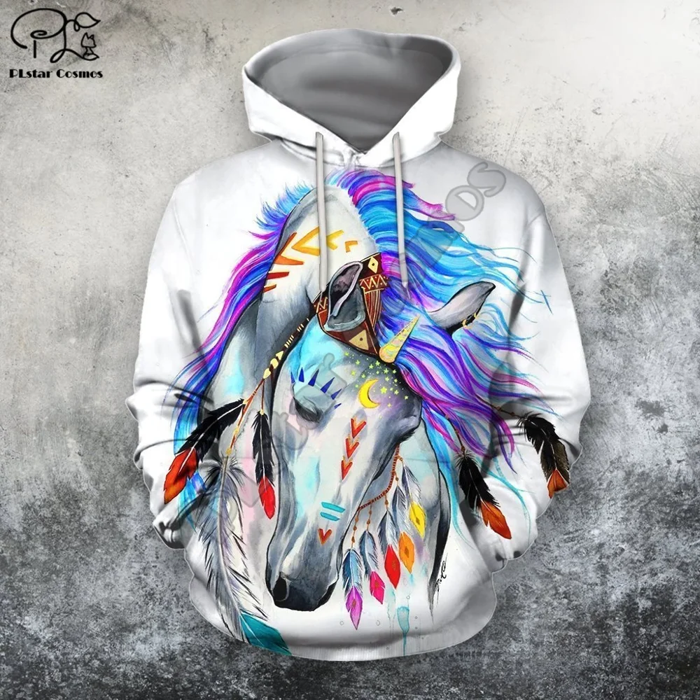 

PLstar Cosmos Horse Art Animal Casual Harajuku Cartoon Tracksuit Pullover 3DPrint zipper/Hoodie/Sweatshirt/Jacket/Men/Women s-5