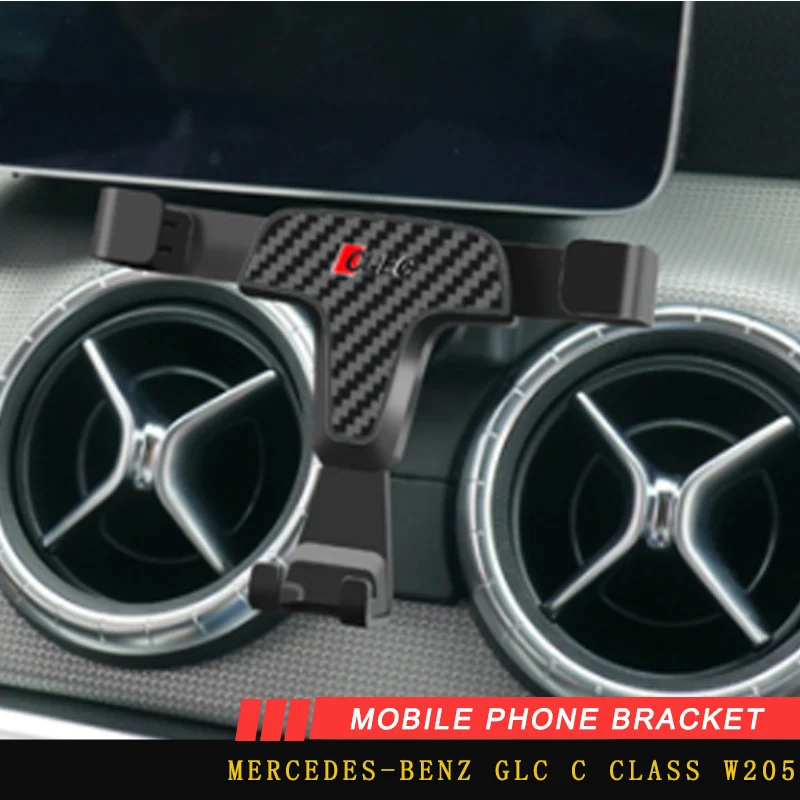 

For Mercedes Benz C Class W205 2015-2018 2017 2019 Auto Mobile Phone Bracket Accessories