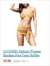 JAYCOSIN 2020 New Sexy girls Bikini Push-up Print Swimwear Women Push-up Bra Bikini Set Swimsuit Beach Bathing Swimwear 13#10 