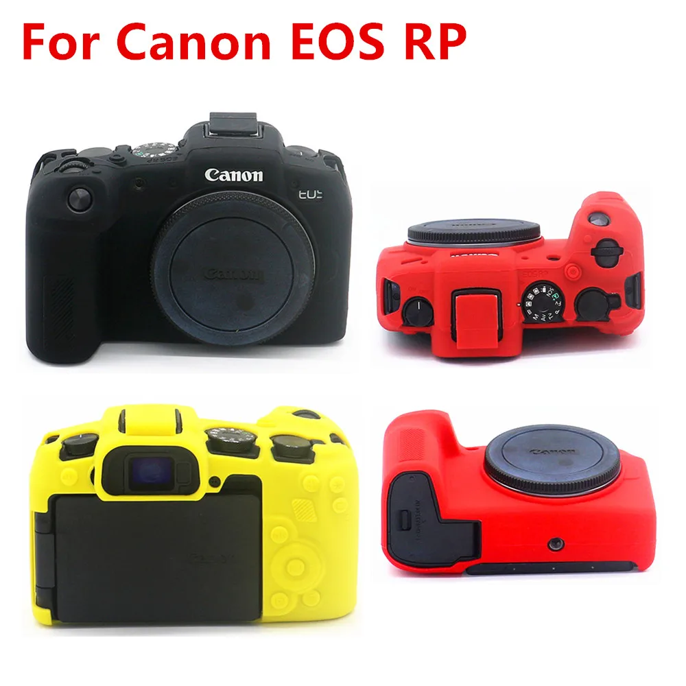 Camera Case Soft Silicone Armor Skin For Canon EOS R8 R R7 RP R5 R6 Mark II R6II