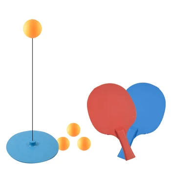 

Portable Ping Pong Training Tool Soft Shaft Professional Practice Trainer Self-Study Machine Table Tennis Ball Set Home Exercise