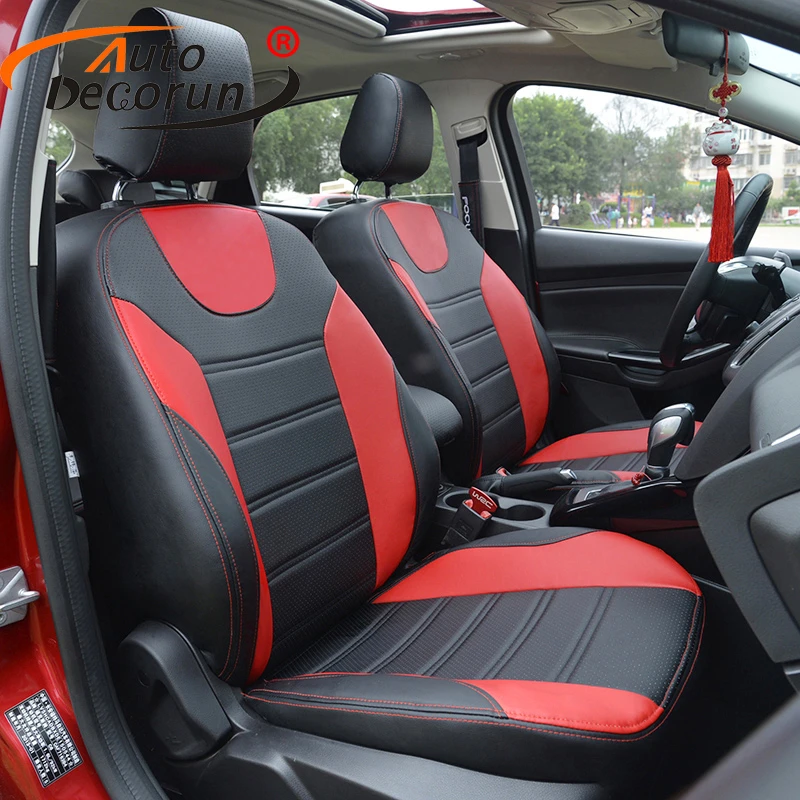 Autodecorun Pu Leather Seat Covers Custom Fit For Audi Q5 Car Seat