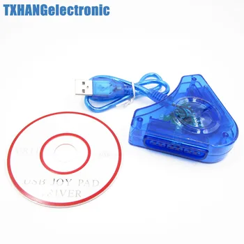

Dual PS1 PS2 Plasation 2 To PC USB Game Pad Controller Converter Adapter diy electronics