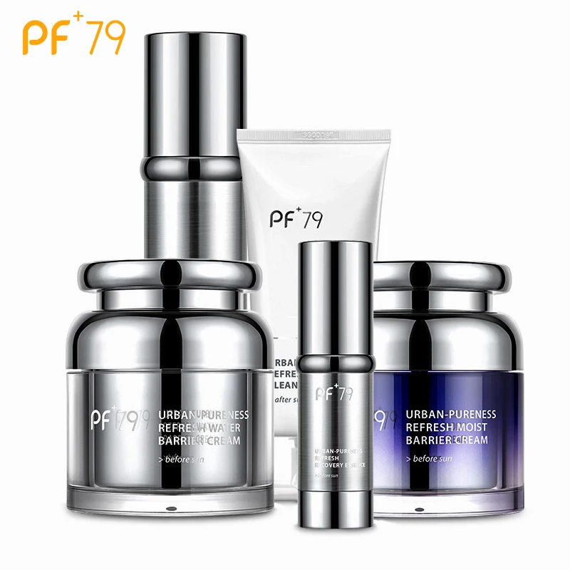PF79 Urban pueness Refresh уход за кожей набор эссенция Очищающая пенка тонер крем для лица
