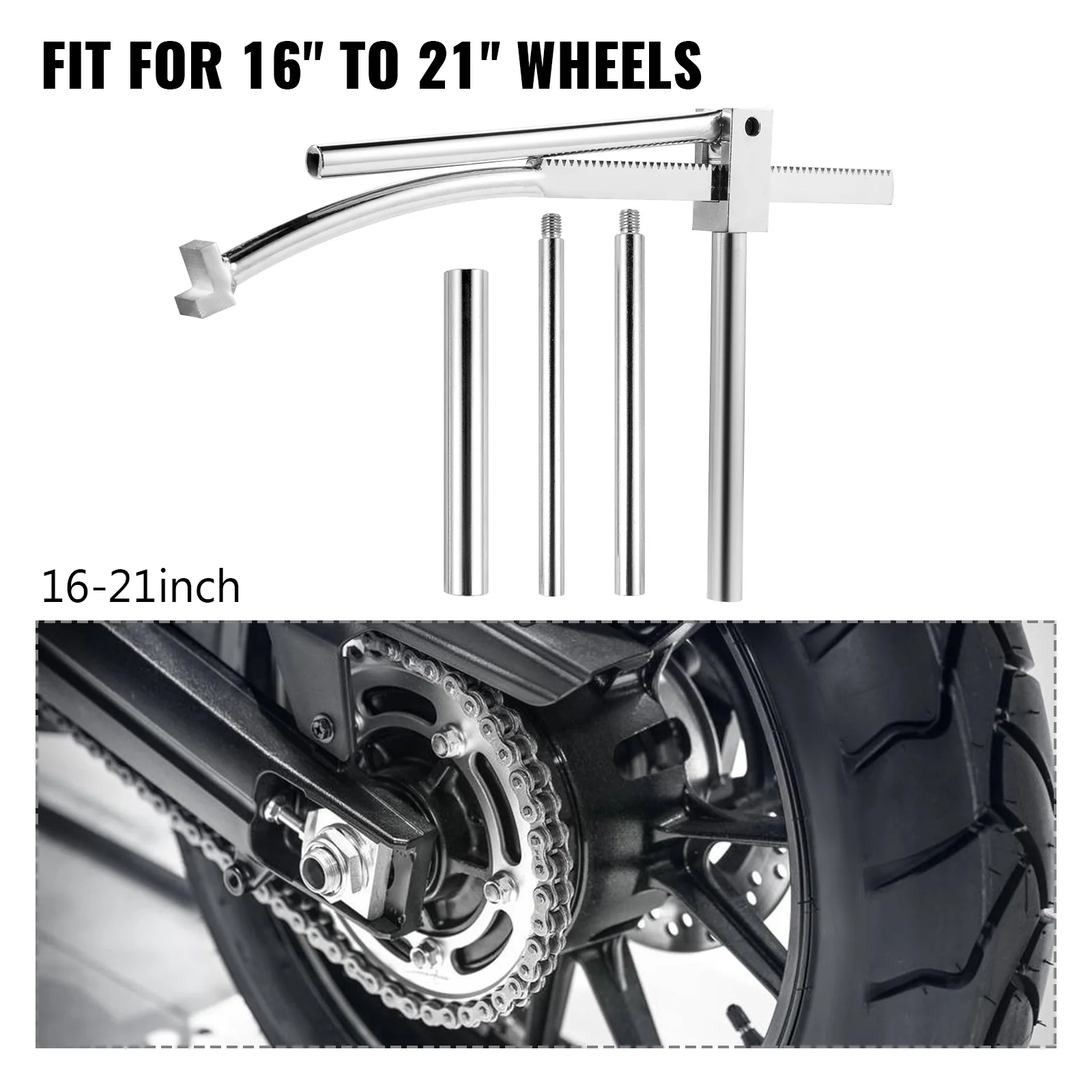 Kit Démonte-pneus 3 Pièces 30 Cm + 4 Protège-jantes - En Acier Au Manganèse - Pour Moto, Vélo, Trottinette, Voiture