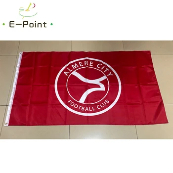 

Netherlands Almere City FC Flag 2ft*3ft (60*90cm) 3ft*5ft (90*150cm) Size Christmas Decorations for Home Flag Banne Gifts