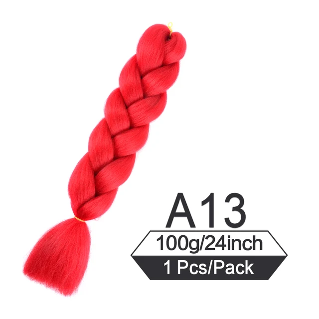 24 Inch Jumbo Braiding Hair Extensions For Box Twist Braid Accessorie Pre Stretched Afro Fake Hair Wholesale Jumbo Crochet Braid T27/30/4