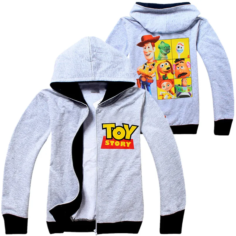 Toy story 4/Одежда для маленьких мальчиков; осеннее тонкое пальто; детская куртка; одежда из хлопка; Рождественская Толстовка с капюшоном для мальчиков и девочек; Детский свитер; куртки