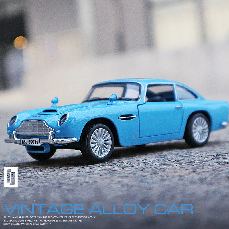 Bosun Aston Martin Игрушечная модель автомобиля из сплава 1:32 оптическая задняя ресница