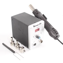 858D горячий воздушный пистолет 700 Вт BGA паяльная станция для распайки теплового воздушного пистолета фен для волос пайка SMD Сварка SMT инструмент для ремонта