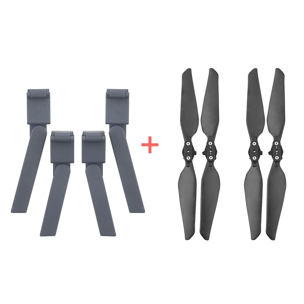 landing gear-props CW CCW пропеллер реквизит посадочная Шестерня Расширенная повышенная поддержка ног штатив протектор для XIAOMI FIMI X8 SE аксессуары для дрона - Цвет: landing gear-props