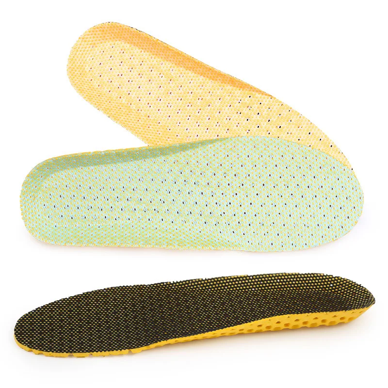 

Sports Casual Comfortable Insole Shock Absorption Breathable Soft Insole Thick Deodorizing Sweat Absorbing Feather Insole