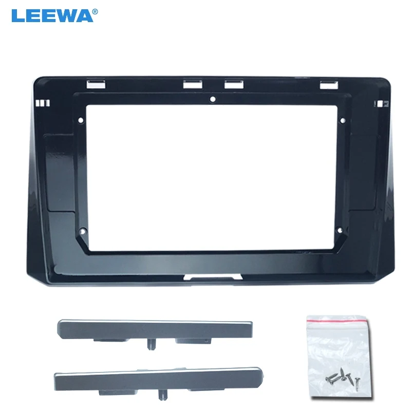 LEEWA автомобиля 2Din Радио Аудио фасции рамка фитинг адаптер для Toyota Corolla Левин 10," DVD приборная панель Установка отделка