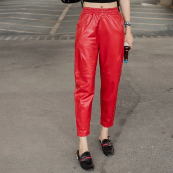 

2019 New Fashion Real Sheep Leather Pants BP43