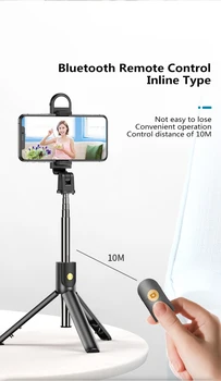 

K10S selfie stick tripod for phone All-In-One Mobile Phone Bluetooth Selfie With Fill Light holder for your mobile phone monopo