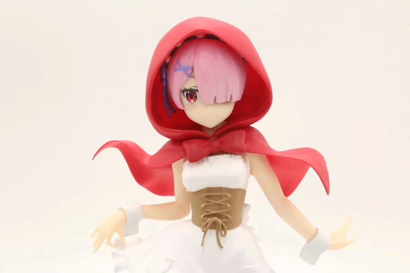 Re: Zero Hajimeru Isekai Seikatsu Rem/Ram Red Hood Ver. ПВХ кукла Фигурка Коллекционная Фигурка модель игрушка подарок