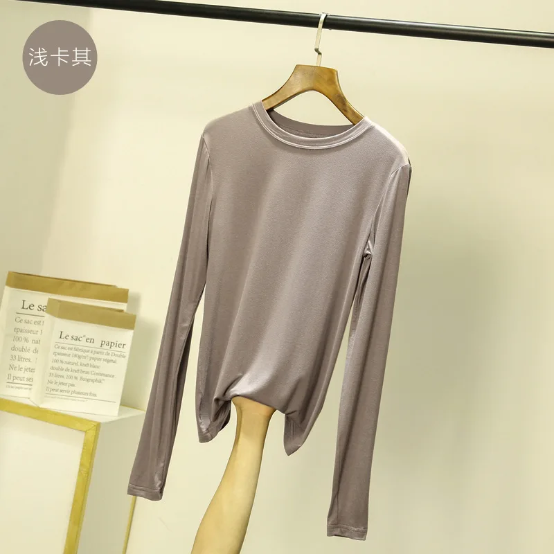 2019 Весна Новый длинный рукав тонкий дикий женский большой размер короткий