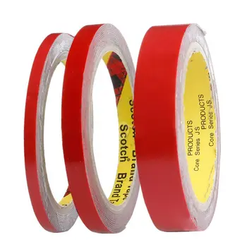 

0.6/1/2CM 3M Automotive Double Sided Attachment Foam Tape Car Auto Truck Van H7EC