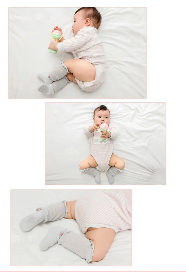 Носки для новорожденных тонкие свободные дышащие сетчатые гольфы для новорожденных, противомоскитные носки