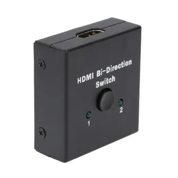 

4K Bi-Richting Hdmi 2.0 Kabel Switch Switcher Splitter Hub Hdcp 2X1 1X2 In Out Bidirectionele Kabel Switcher