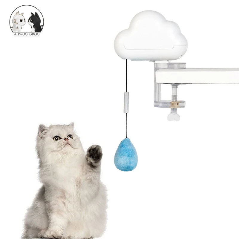 Electronic Motion Cat Toy Cat Teaser Toy Yo Yo Lifting Ball Electric