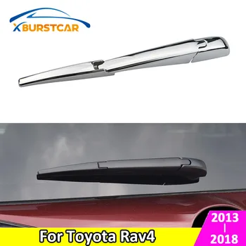 

Xburstcar ABS Chrome Car Rear Window Water Wiper Cover Trim for Toyota Rav4 Rav 4 2013 2014 2015 2016 2017 2018 Accessories