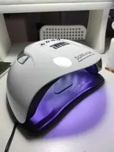 220W SUN X7 Max secador de uñas pantalla LCD 57 LED secador de uñas lámpara UV LED para curado Gel polaco Auto sensor lámpara para uñas