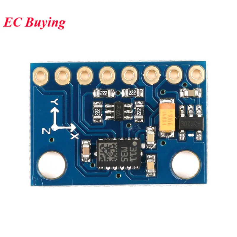YOULITTY GY-511 LSM303DLHC Module e-Compass 3 Axis Accelerometer 3 Axis Magnetometer Module Sensor YOULITTY GY-511 LSM303DLHC Module e-Compass 3 Axis Accelerometer 3 Axis Magnetometer Module Sensor