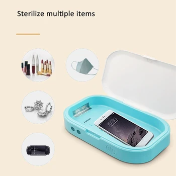 

5V USB Portable Aroma UV Sterilizer Box Mobile Phone Cleaner Ultraviolet Disinfection Toothbrush Mask UV Sterilizer