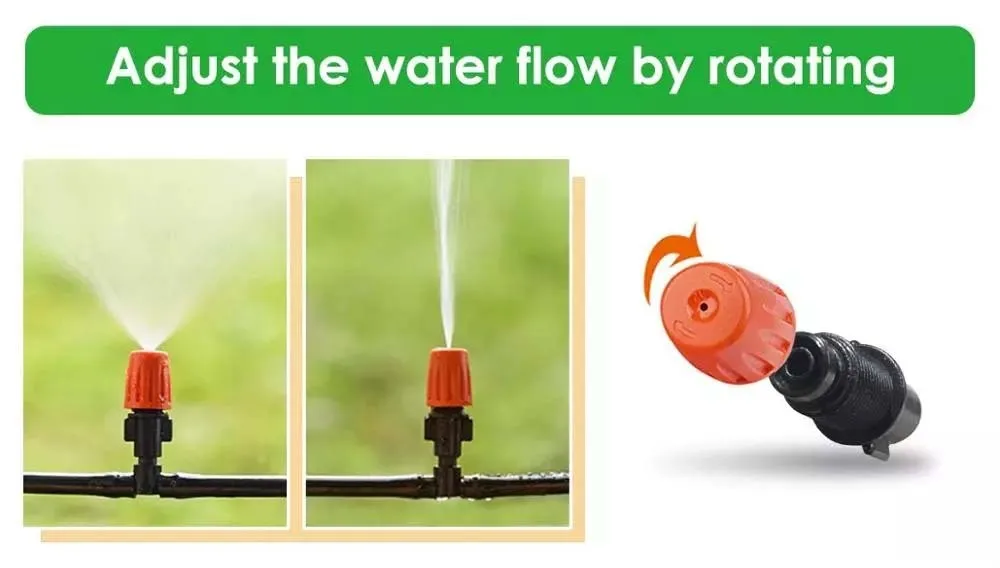 30 м Капельное орошение автоматическая система полива сада комплект полива сада микро капельный туман спрей система охлаждения