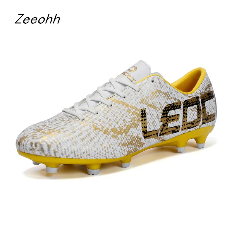 Zeeohh/уличные мужские футбольные бутсы для мальчиков, высококачественные футбольные бутсы, детские бутсы, тренировочные кроссовки, размер 35-45, футбольная обувь