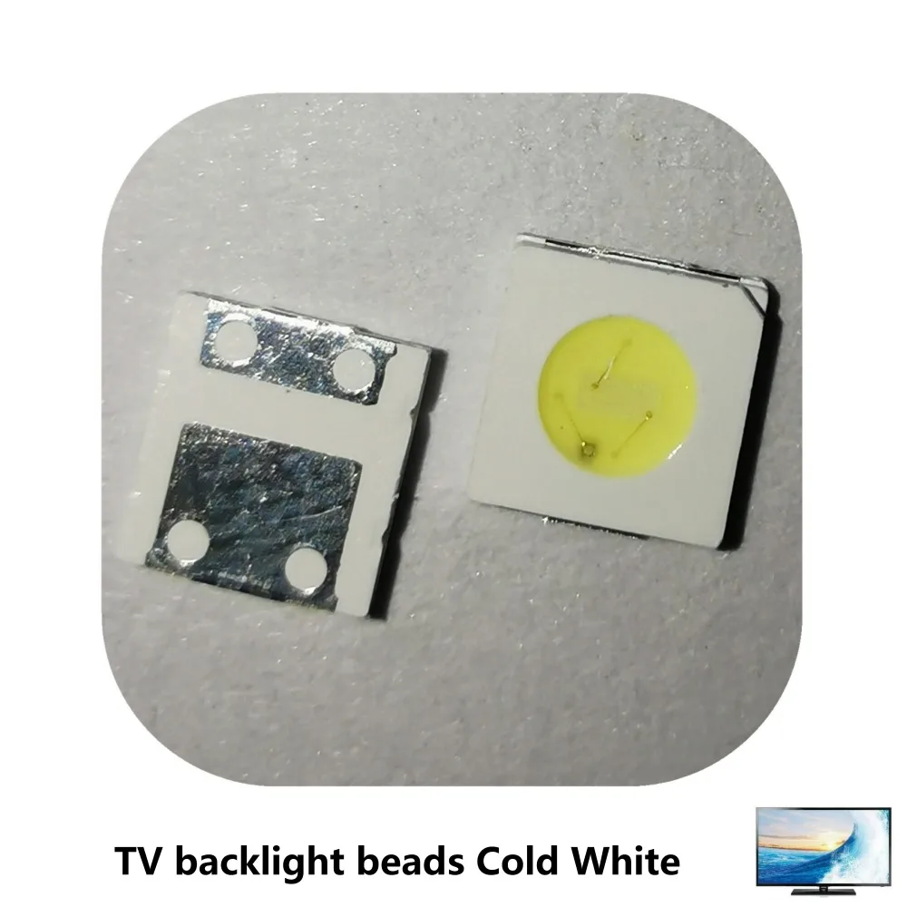 200PCS FOR WOOREE UNI LED backlight LCD TV bead 3 V 1 W 3535 LED SMD Lamp bead 3535 cold white WM35E1F-YR07-eB