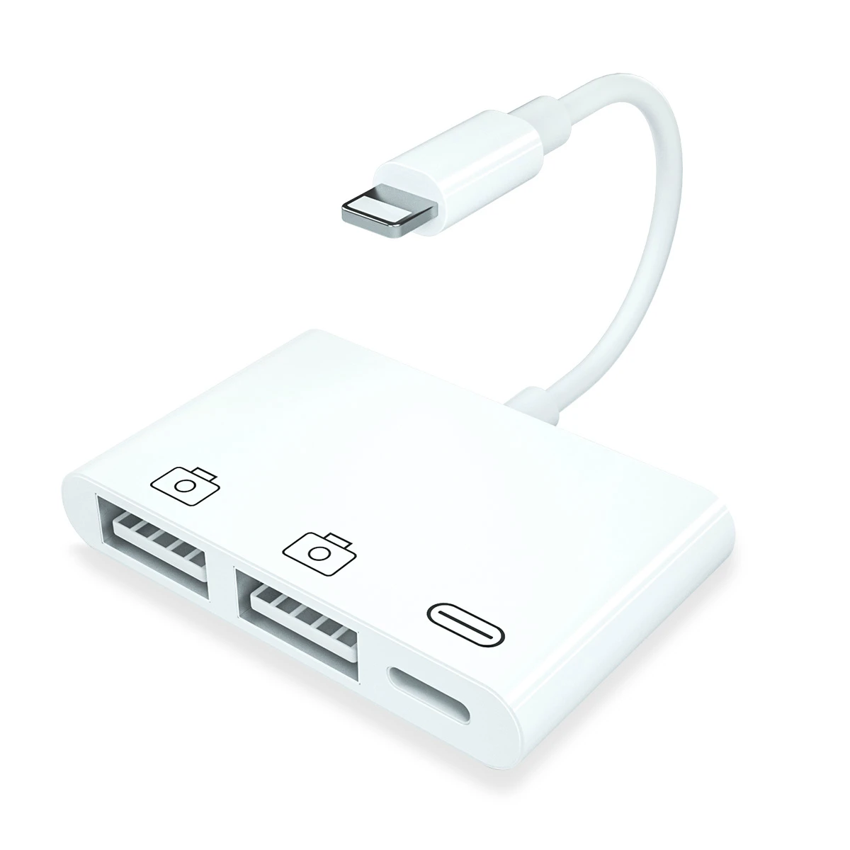 miseria Trampolín metálico Para adaptador Lightning a USB OTG para Apple iPad iPhone 11 pro Max 8  conectar al lector de la Cámara Kits de conector de sincronización de datos  OTG usb3.0|Transformadores y adaptadores de