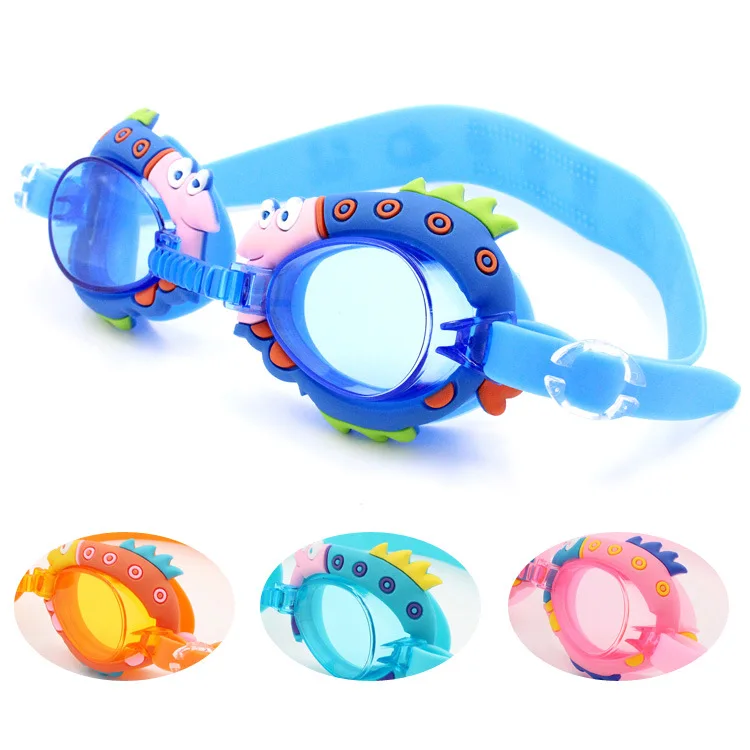 

New Style gelang Genuine Product CHILDREN'S Cartoon Eel High Quality Anti-fog Waterproof Fashion Swimming Goggles Men And Women