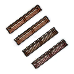 Chinês portátil 23 dígitos coluna ábaco aritmética soroban calculando contagem matemática ferramenta de aprendizagem para crianças