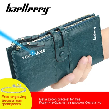 

Baellerry 2020 Newest Fahion Women Wallet Leather Housekeeper Designer Womens Long Wallets and Purses Phone Ladies Purse