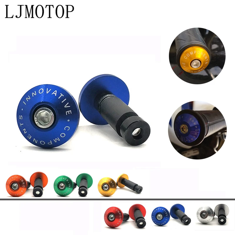 For DUCATI 998B/S/R SS1000 M1000S S4/S4R 1098/S/TRicoloR Universal Motorcycle Handle End Bar motocross Handlebar Grip Plug Cap | Автомобили