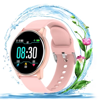 

2020 Zl01 Smart Watch Women Lady Fitness Tracker Heart Rate Monitor IP67 Waterproof Message Reminder Sport Smartwatch Men relogi