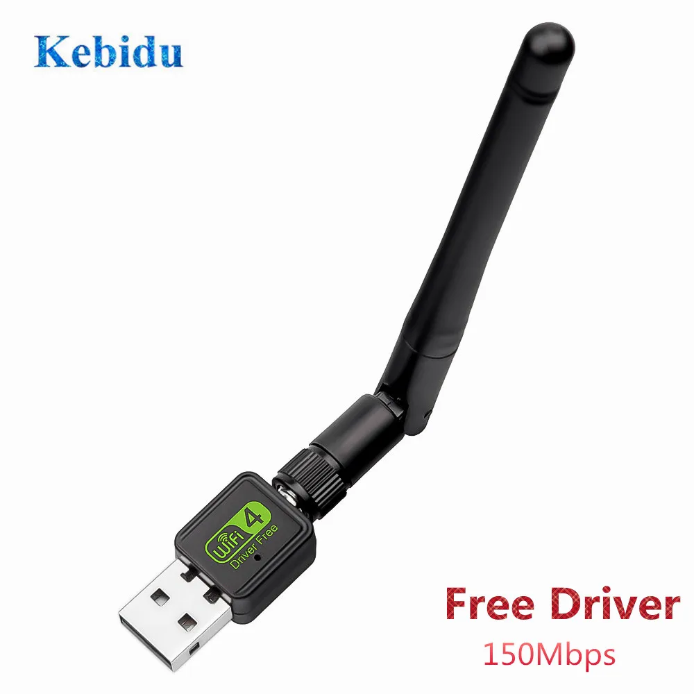 USB Wi Fi адаптер KEBIDU 150 Мбит/с внешняя беспроводная сетевая карта LAN RTL8188GU 802.11b/n/g