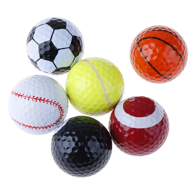 Спортивные мячи для гольфа, игры в гольф, сильная сила сопротивления, Спортивная практика, смешные шары, подарок, внутри, на открытом воздухе