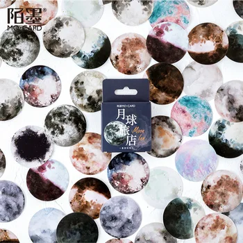 

32 pack/lot Moon Hotel Series Bullet Journal Decorative Washi Stickers Scrapbooking Stick Label Diary Stationery Album Stickers