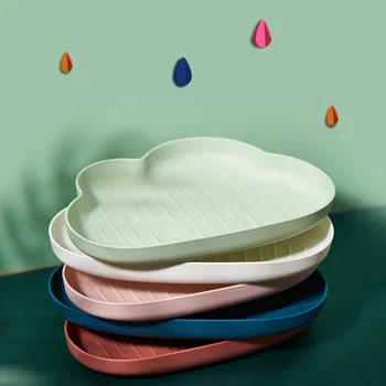 

Creative Cloud Shape Candy Snacks Nuts Seeds Dry Fruits Plastic Plates Dishes Bowl Breakfast Tray Home Kitchen Supplies CandyBox
