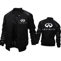 New Spring Autumn Men's pullover Infiniti Car Logo Print Oblique chain Fashionhip hop harajuku Casual Men Wear Sweats 1