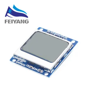 Умная электроника ЖК модуль монитор синий адаптер подсветки PCB 84*48 84x84 lcd5110 Nokia 5110 экран для Arduino|Интегральные схемы|   | АлиЭкспресс