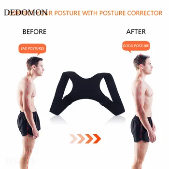 

Adjustable Spine Posture Corrector Protection Back Shoulder Posture Correction Band Humpback Back Pain Relief Brace Support Belt