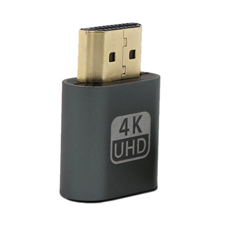 Hdmi compatible virtual display 4k emulator adapter ddc edid dummy plug