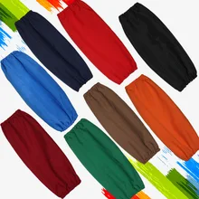 Стиль красный и зеленый лавсан воздухопроницаемые рукава мужские и женские нарукавники Рабочая голова кухня Противообрастающие длинные манжеты