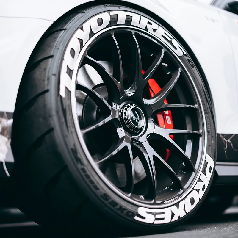 

ZEKSTAR Tire Sticker Car 3D Rubber Stickers Tuning Universal Decals Accessories Tire Letterings Wheels Logo Cars Styling Letters