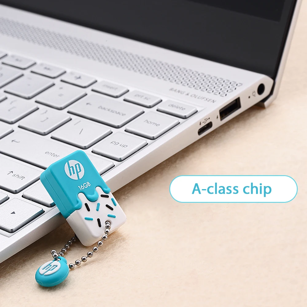 HP Mini cartoon cute flash disk mini usb 2.0 pendrive 16GB 32GB 64GB Stick USB Flash Drive kawaii memory flashdrive for girls