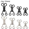 100 Set Invisible Sewing Hook and Eye Closure for Clothing Bra Jacket Hooks Replacement Sewing Craft Buckle Garment Accessories 1